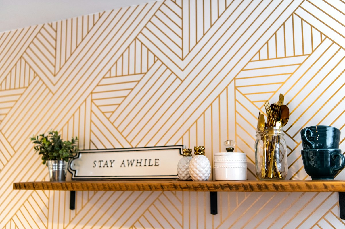 Geometric Feature Wall