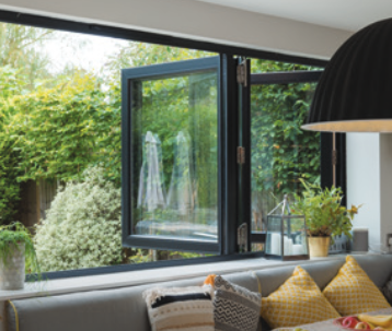 Bi-folding window